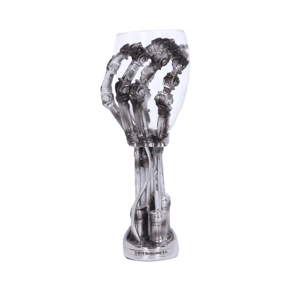 Terminator 2 Judgment Day T-800 Hand Goblet Wine Glass - Shop Goblets & Chalices At Gift Moments - 4