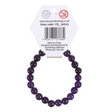 Third Eye Chakra Amethyst Gemstone Bracelet: 3 - Bracelets By Gift Moments