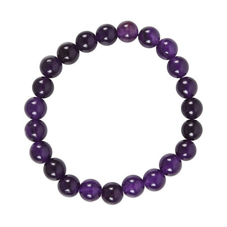 Third Eye Chakra Amethyst Gemstone Bracelet: 4 - Bracelets By Gift Moments