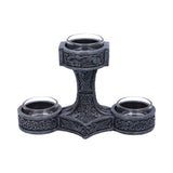 Thor’s Hammer Tea Light Holder 18.5cm: 2 - Candles & Holders By Gift Moments