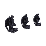 Three Wise Baphomet Figurines 10.2cm: 5 Figures & Collectables By Gift Moments