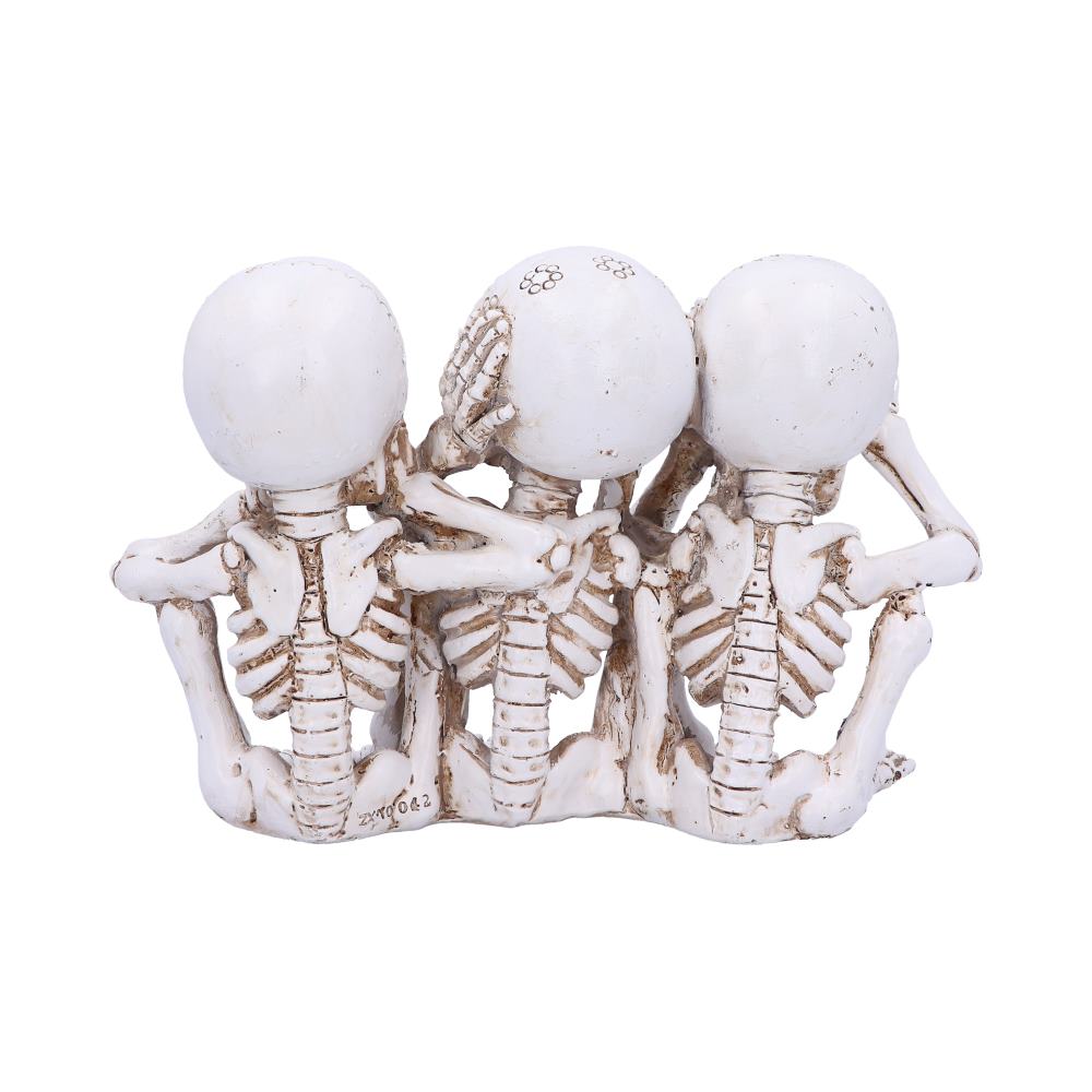 Three Wise Calaveras Skeleton Figurine 20.3cm: 4 - Figures & Collectables By Gift Moments