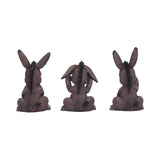 Three Wise Donkeys Figurines 11cm: 4 - Figures & Collectables By NN Designs