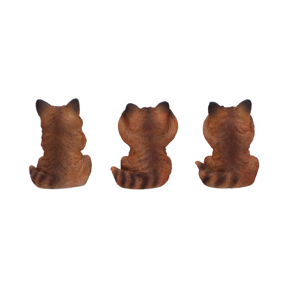 Three Wise Foxes Figurines 8.5cm: 4 - Figures & Collectables By Gift Moments
