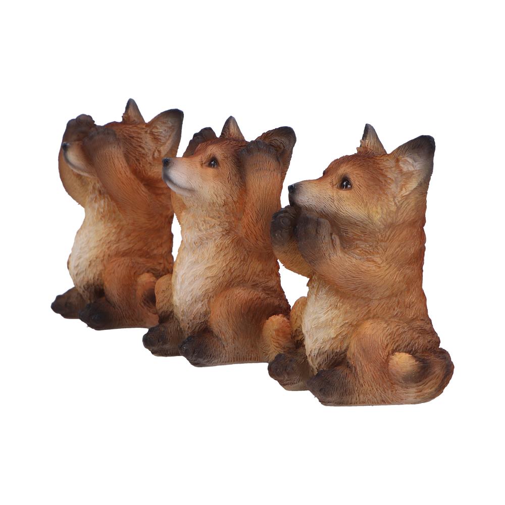 Three Wise Foxes Figurines 8.5cm: 3 - Figures & Collectables By Gift Moments