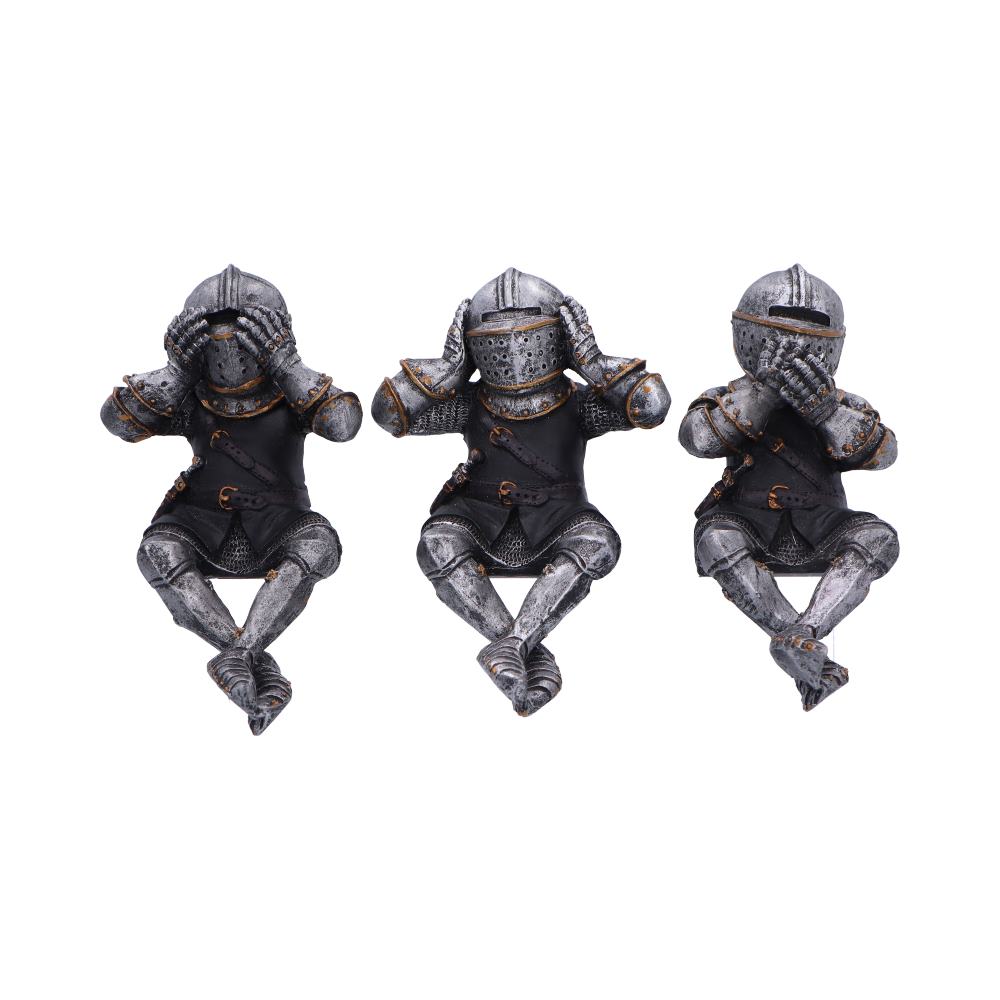 Three Wise Knights Shelf Sitters 11cm: 2 - Figures & Collectables By Gift Moments