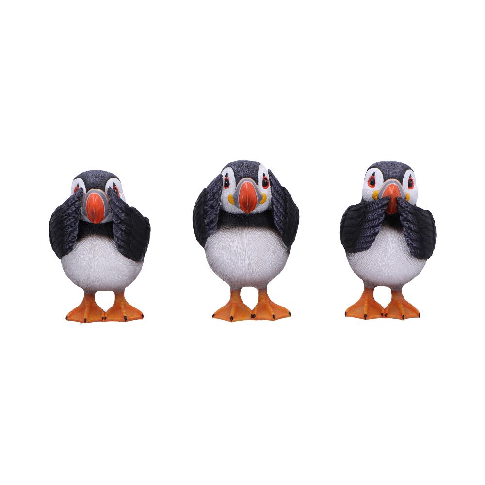 Three Wise Puffin Figurines: 2 - Figures & Collectables By NN Designs