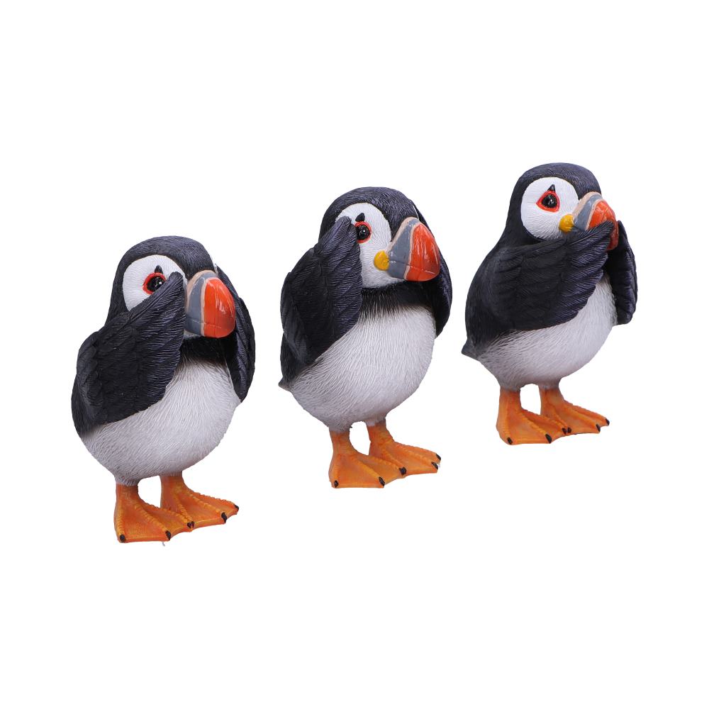 Three Wise Puffin Figurines: 5 - Figures & Collectables By NN Designs