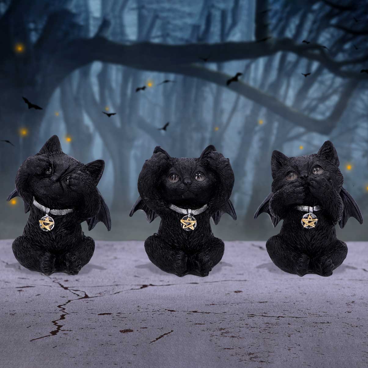 Three Wise Vampuss Figurines 9cm: 1 - Figures & Collectables By Gift Moments