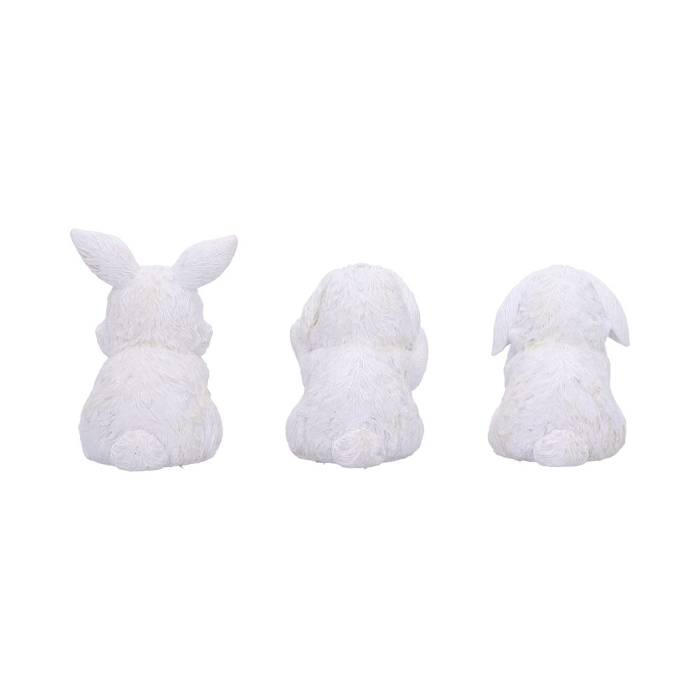 Three Wise White Bunny Figurines - Shop Figures & Collectables At Gift Moments - 4
