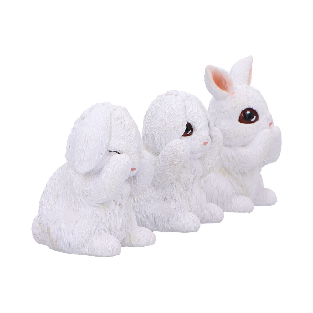 Three Wise White Bunny Figurines - Shop Figures & Collectables At Gift Moments - 5