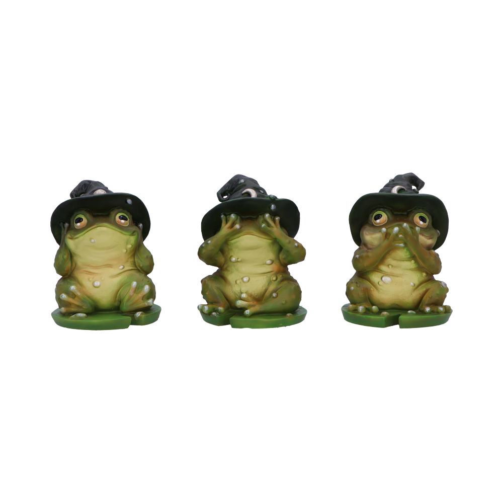 Three Wise Wizard Toad Figurines: 2 - Figures & Collectables By NN Designs