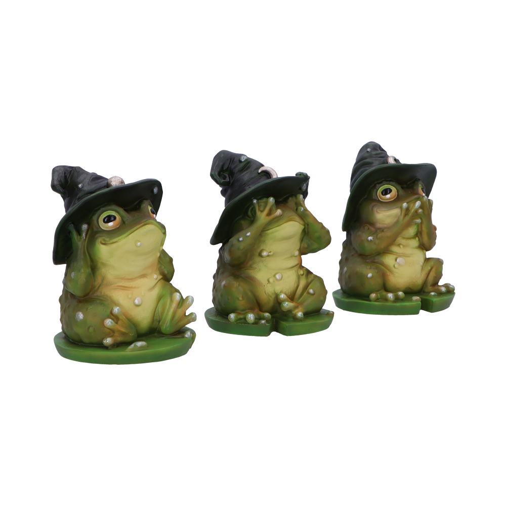 Three Wise Wizard Toad Figurines: 5 - Figures & Collectables By NN Designs