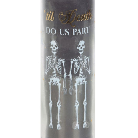 Til Death Do Us Part Amber Noir Tube Candle: 4 - Candles By Gift Moments