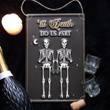 Til Death Do Us Part Hanging Metal Sign: 1 - By Gift Moments