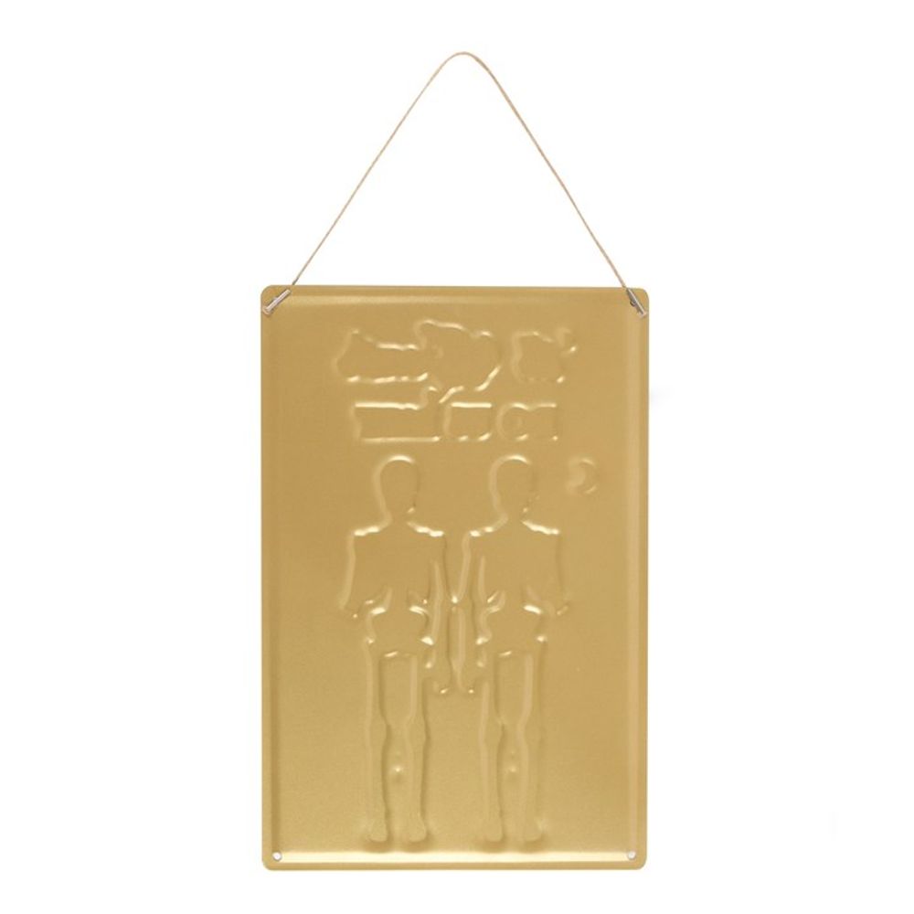 Til Death Do Us Part Hanging Metal Sign: 3 - By Gift Moments