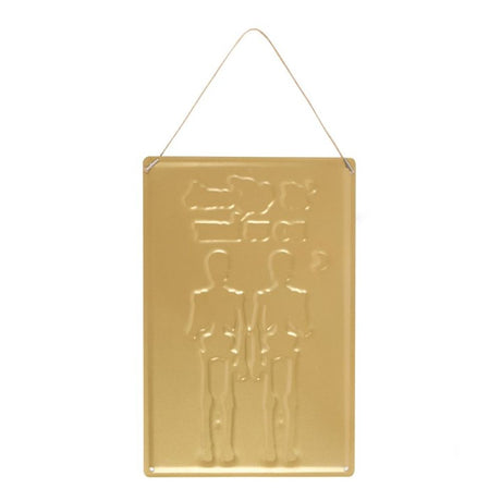 Til Death Do Us Part Hanging Metal Sign: 3 - By Gift Moments