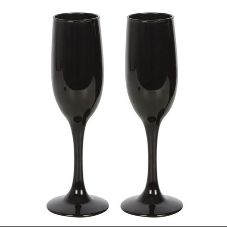 Til Death Do Us Party Champagne Flute Set: 3 - Champagne Flutes By Gift Moments