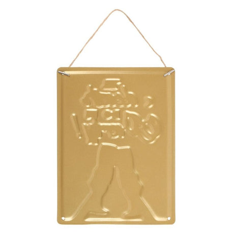 Til Death Do Us Party Champagne Hanging Metal Sign: 4 - By Gift Moments