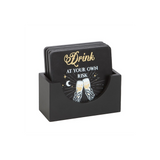 Til Death Do Us Party Coaster Set: 2 - Coasters By Gift Moments