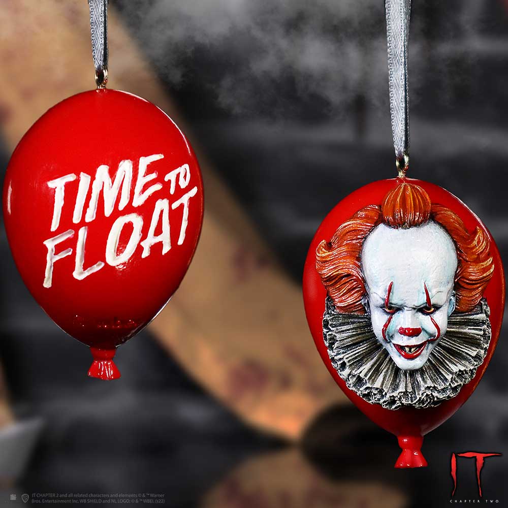 IT Time to Float Pennywise Hanging Ornament: 1 - Decorations