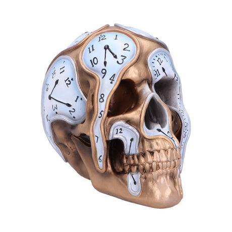 Time Goes By Clock Skull 17.5cm: 2 - Figures & Collectables By NN Designs