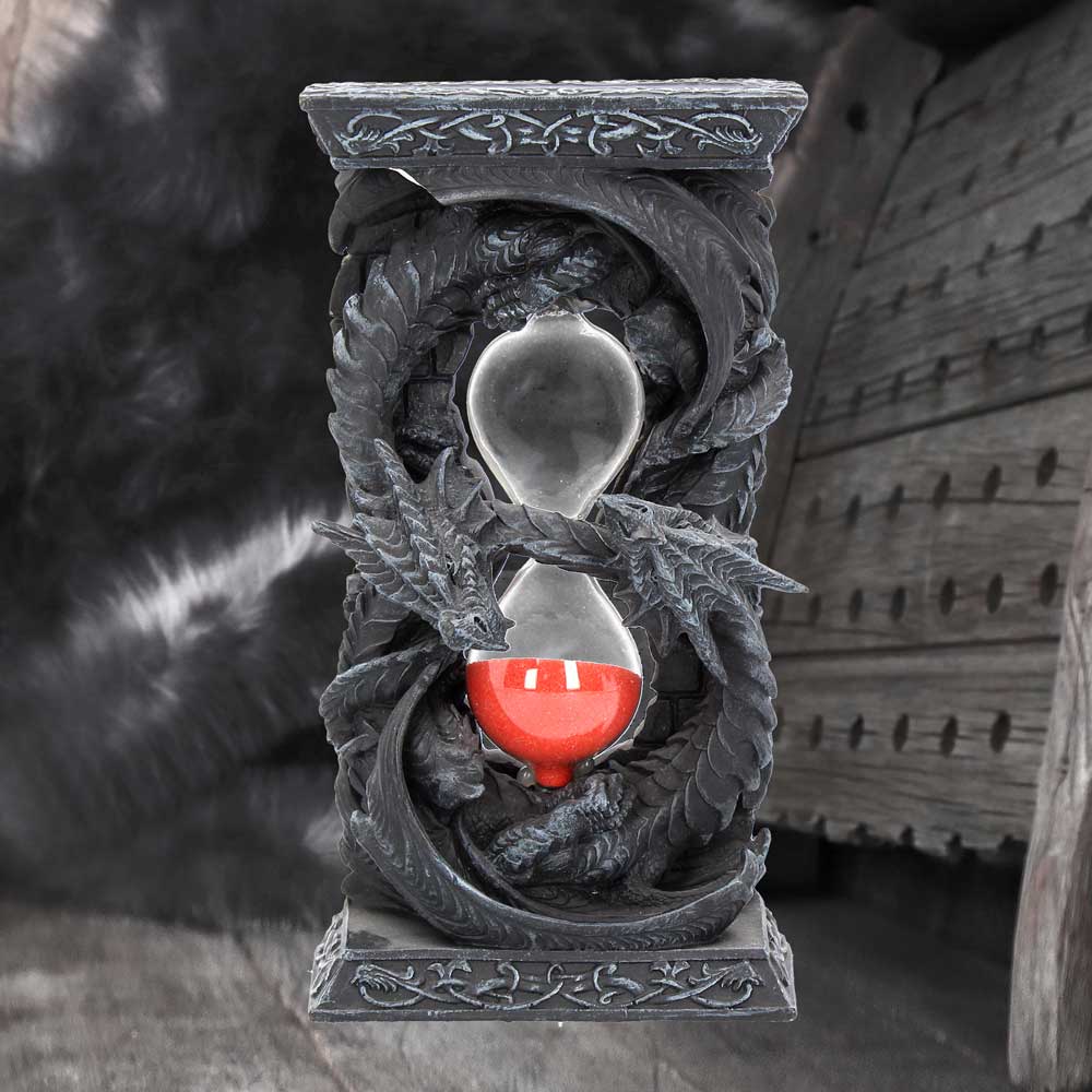Time Guardian Hour Glass Gothic Dragon Sand Timer: 1 - Sand Timers By Gift Moments
