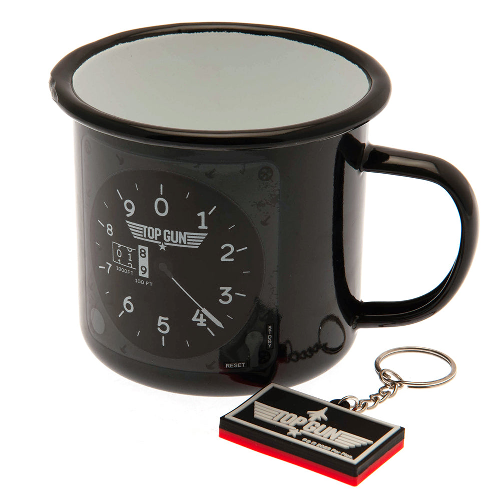 Top Gun Enamel Mug & Keyring Set: 1 Gift Sets By Top Gun