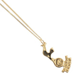 Tottenham Hotspur FC 18ct Gold Plated on Silver Pendant & Chain: 1 - Necklaces By Tottenham Hotspur