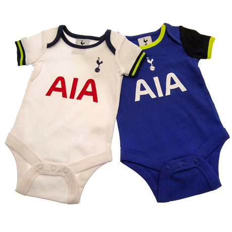Tottenham Hotspur FC 2 Pack Bodysuit 9-12 Mths LG: 1 - Baby Clothing By Tottenham Hotspur