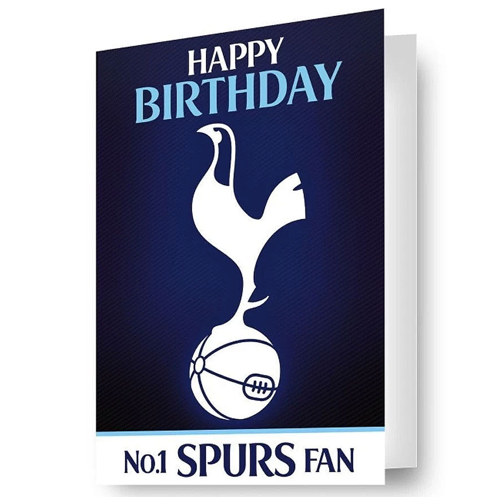 Tottenham Hotspur FC 3D Lenticular Birthday Card: 1 - Greeting Cards By Tottenham Hotspur