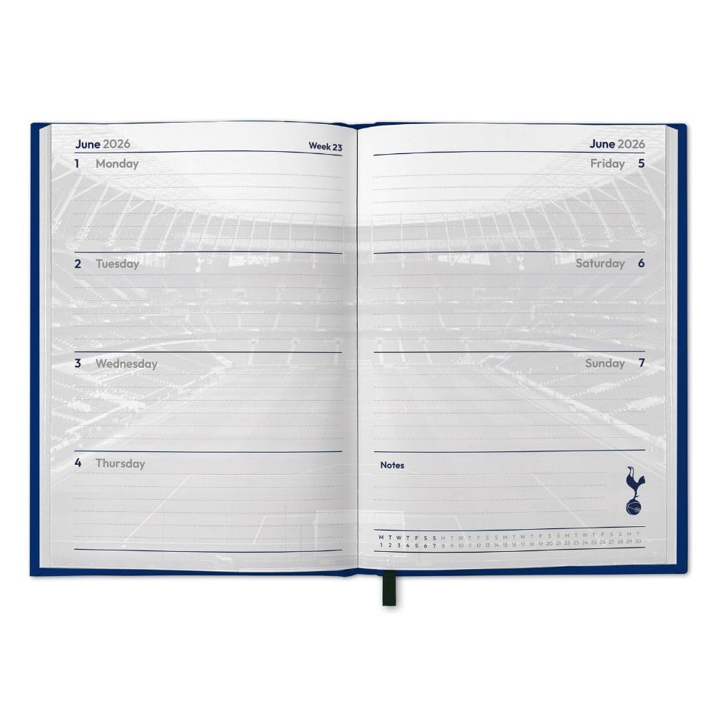 Tottenham Hotspur FC A5 Diary 2026: 2 - Diaries By Tottenham Hotspur