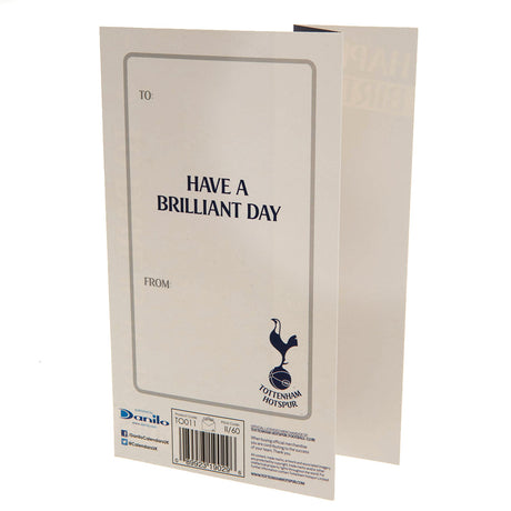 Tottenham Hotspur FC Spurs Birthday Card: 3 - Greeting Cards By Tottenham Hotspur