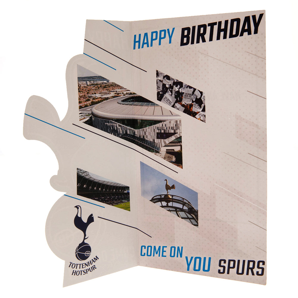 Tottenham Hotspur FC Crest Birthday Card: 3 - Greeting Cards By Tottenham Hotspur