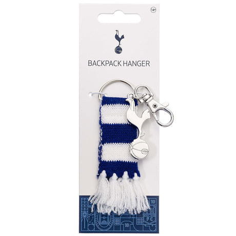 Tottenham Hotspur FC Blue Bar Scarf Bag Charm: 3 - Keyrings By Tottenham Hotspur