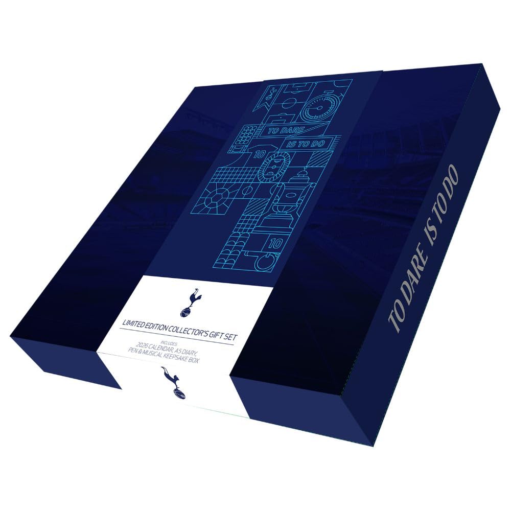 Tottenham Hotspur FC Calendar & Diary Musical Gift Box 2026: 8 - Calendars By Tottenham Hotspur