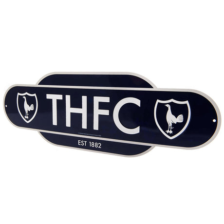 Tottenham Hotspur FC Colour Retro Sign: 3 Signs & Plaques By Tottenham Hotspur