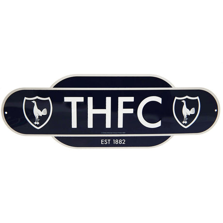 Tottenham Hotspur FC Colour Retro Sign: 1 Signs & Plaques By Tottenham Hotspur
