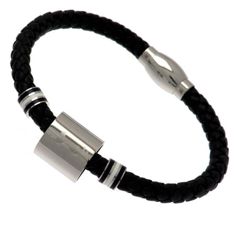 Tottenham Hotspur FC Colour Ring Leather Bracelet: 1 - Jewellery By Tottenham Hotspur