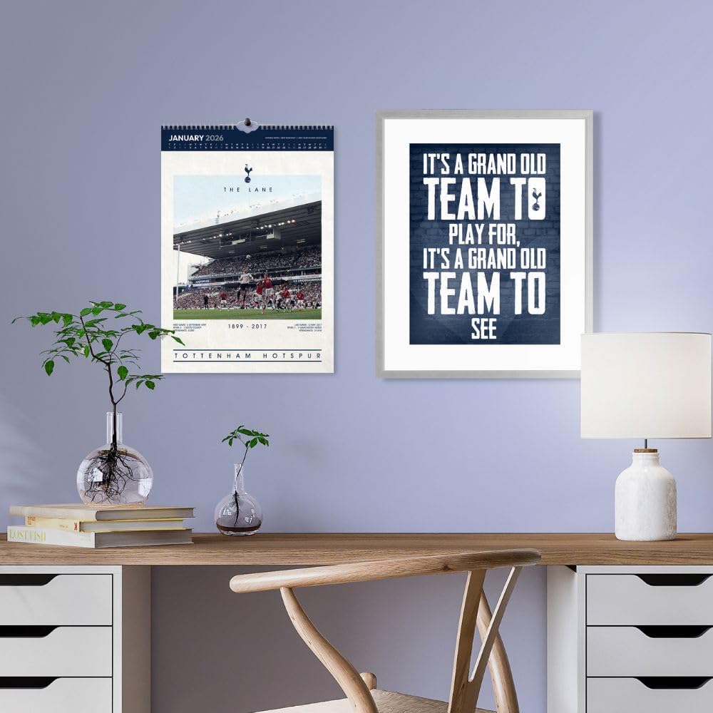 Tottenham Hotspur FC Deluxe Calendar 2026: 6 - Calendars By Tottenham Hotspur