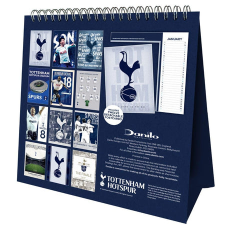 Tottenham Hotspur FC Desktop Calendar 2026: 3 - Calendars By Tottenham Hotspur