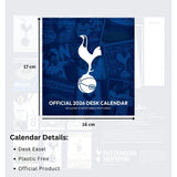 Tottenham Hotspur FC Desktop Calendar 2026: 5 - Calendars By Tottenham Hotspur