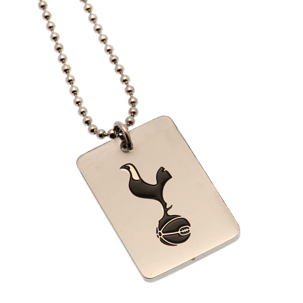 Tottenham Hotspur FC Enamel Crest Dog Tag & Chain: 2 - Jewellery By Tottenham Hotspur