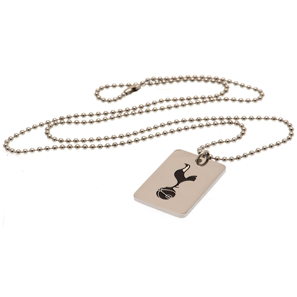 Tottenham Hotspur FC Enamel Crest Dog Tag & Chain: 3 - Jewellery By Tottenham Hotspur