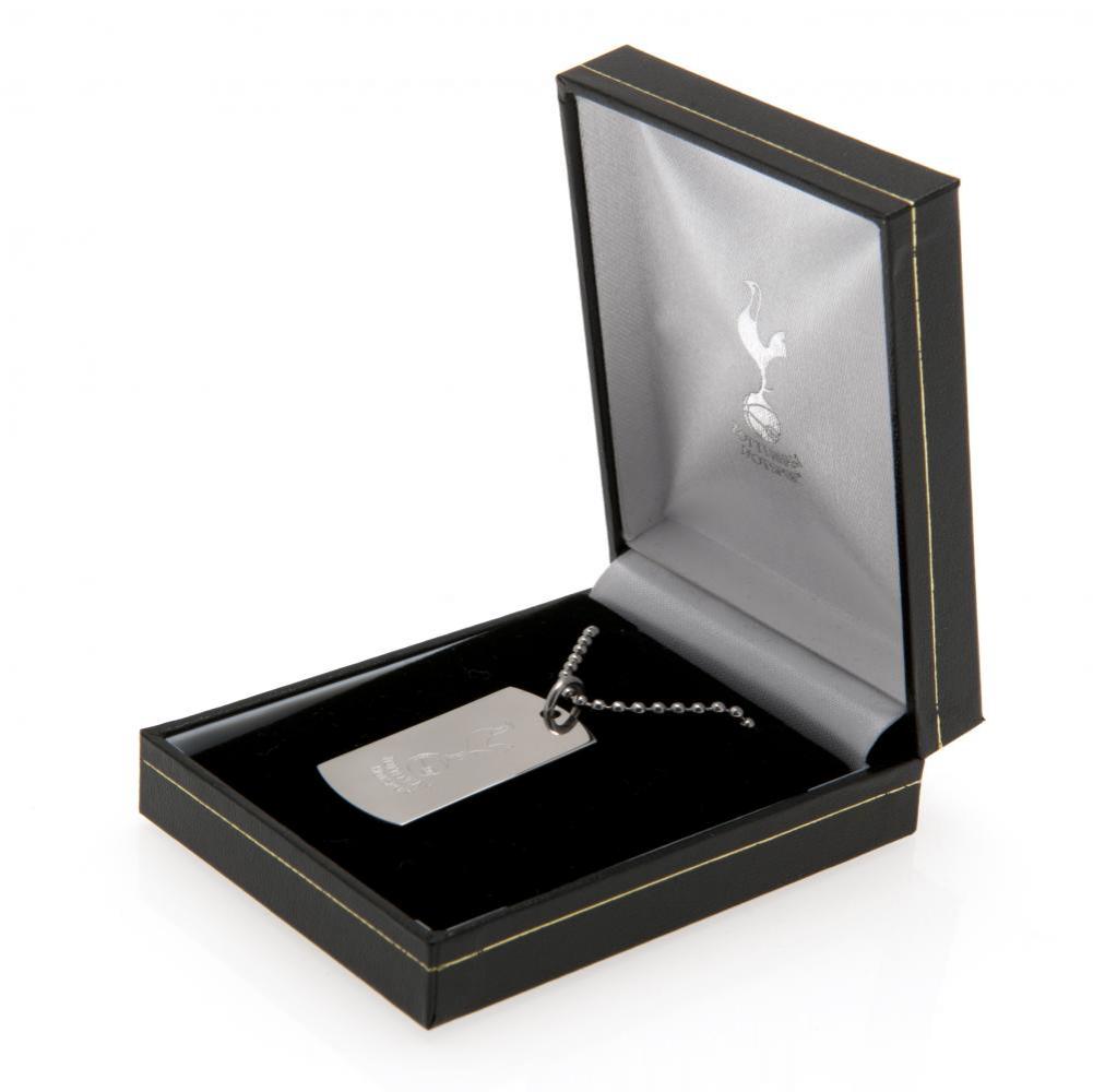 Tottenham Hotspur FC Engraved Dog Tag & Chain: 1 - Jewellery By Tottenham Hotspur
