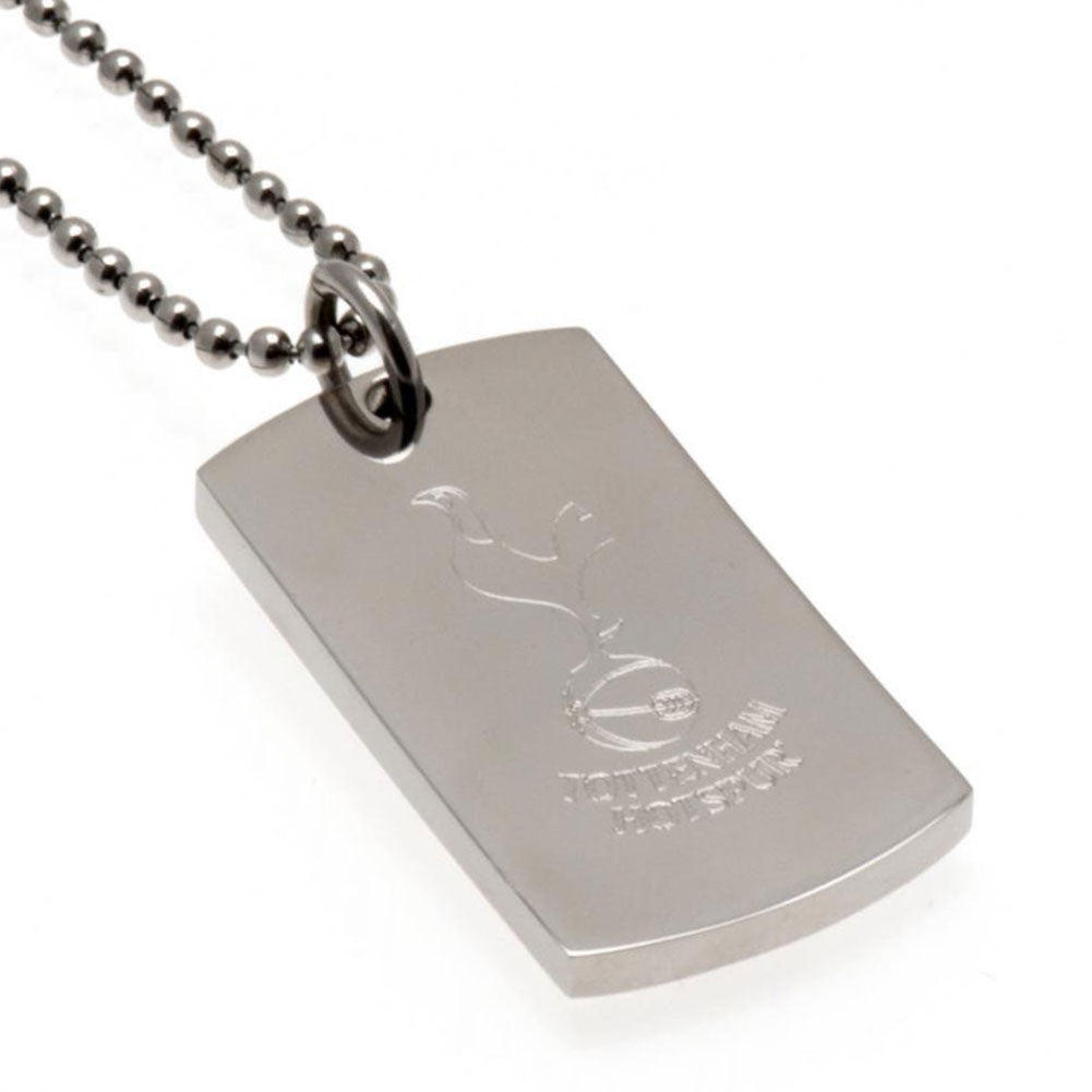 Tottenham Hotspur FC Engraved Dog Tag & Chain: 2 - Jewellery By Tottenham Hotspur