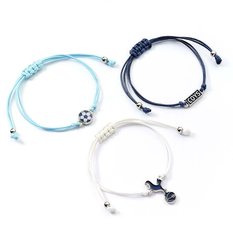 Tottenham Hotspur FC Friendship Bracelet Set: 2 Bracelets By Tottenham Hotspur