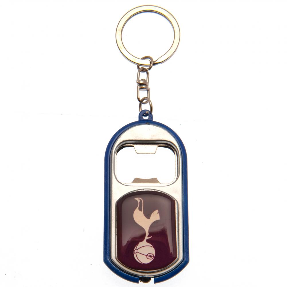 Tottenham Hotspur FC Keyring Torch Bottle Opener: 2 - Keyrings By Tottenham Hotspur