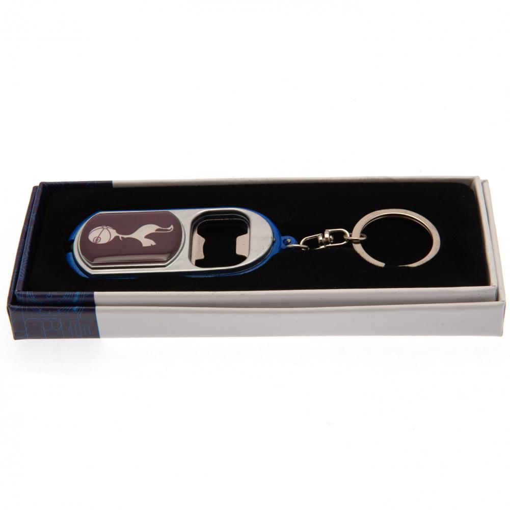 Tottenham Hotspur FC Keyring Torch Bottle Opener - Shop Keyrings At Gift Moments - 1