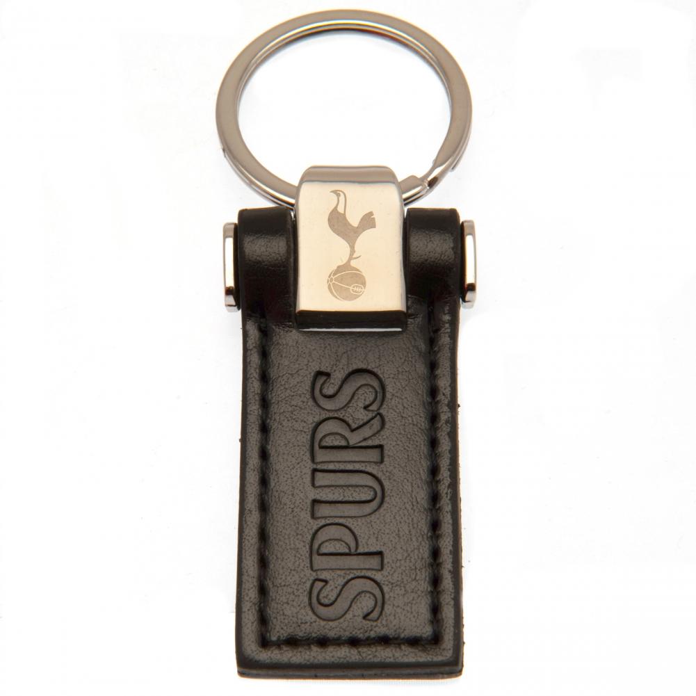Tottenham Hotspur FC Leather Key Fob: 2 - Keyrings By Tottenham Hotspur